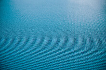Full Frame Shot Of Turquoise Carpet