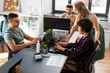 © Syda Productions - business, people and corporate concept - team of startuppers or ui designers working at office