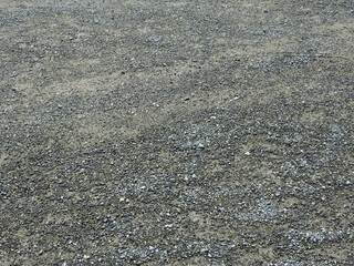 Sticker - dirt ground texture with stone