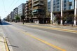 © Theastock - Empty Suggrou Avenue, one of the most crowded streets of Athens due to Coronavirus quarantine measures - Athens, Greece, March 21 2020.