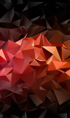 3d Triangles, abstract  background. Design wallpaper.