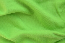 Full Frame Shot Of Green Fabric