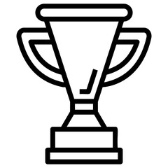 Canvas Print - Award Trophy Cup