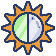 Sticker - Brightness Level Vector 