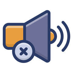 Sticker - No Speaker Vector 