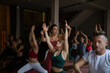 © JAVIER PARDINA/Stocksy - Scenes from a yoga class.