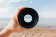 © Ilya/Stocksy - Sea and sky through camera lens