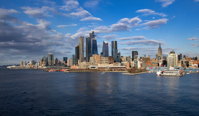 Wall Mural - Midtown Manhattan as viewed from the East River, New York City in the United States of America.