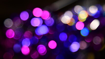 Christmas abstract bokeh background