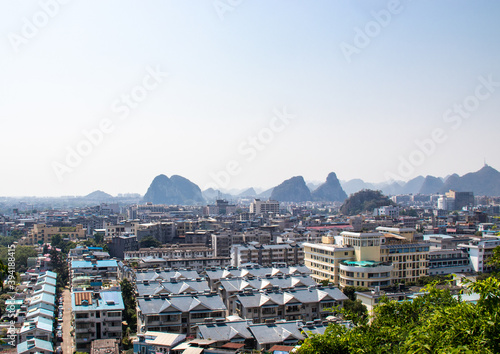 Fotografía Paysage urbain à Guilin, Chine