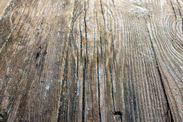 old wooden board with grain, vintage board, background, natural pattern, retro