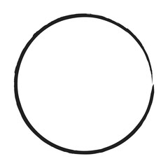 Aufkleber - Grungy circle blob, blotch vector