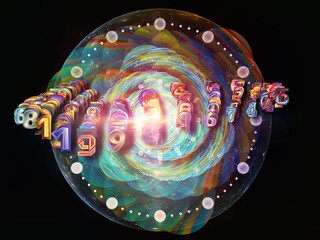 Wall Mural - Digital Universe