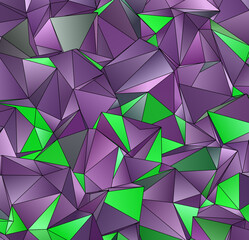 Abstract Low-Poly background. triangulated texture. Design 3d. Polygonal geometrical pattern. Triangular modern style