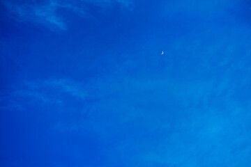 Beauty white cloud and clear blue sky in sunny day texture background. copy space for banner or wallpaper,design,text