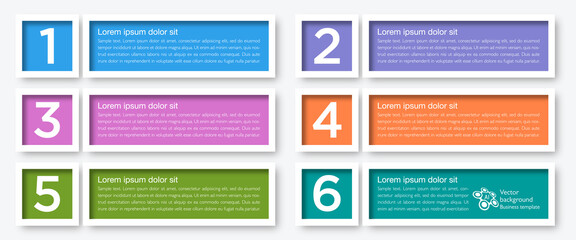 Wall Mural - heading design template, infographics, header graphics,
