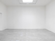 An interior view of an empty art gallery