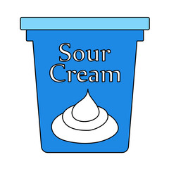 Poster - Sour Cream Icon