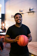 © Johnér - Portrait of smiling basketball player, Sweden