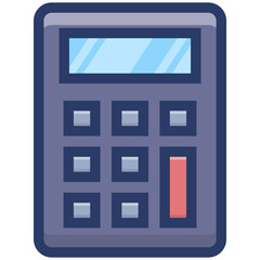 Sticker - Calculating Device Vector 