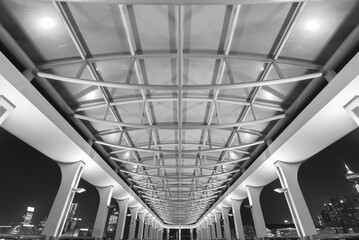 Aufkleber - Exterior of modern architecture. Building abstract background