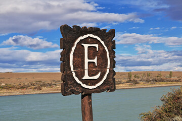 Wall Mural - The parking in Patagonia, Argentina