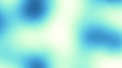 Leinwandbilder - Moving geometric shapes. Blue blurred noise background. Seamless looping footage.