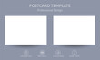 © PlabonIslam - Professional postcard mock up template