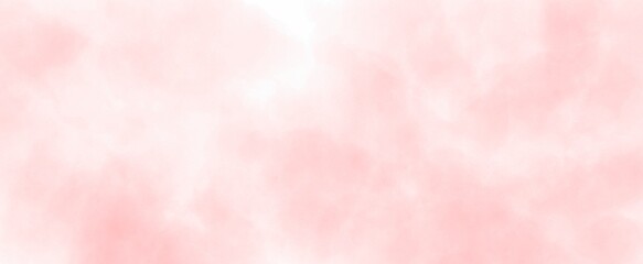 Aufkleber - light pink watercolor background hand-drawn with copy space for text	