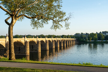 Wall Mural - Market Street Bridge in Harrisburg