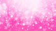 © Alrika  - Soft pink and white abstract gradient bokeh background with circles, hearts and sparkles