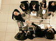 © yurolaitsalbert - top view. handshake of financial partners at a working meeting.