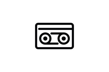 Canvas Print - Video Production Icon - Film Roll