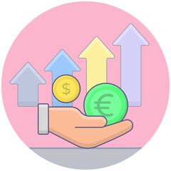 Poster - Financial Growth Vector 