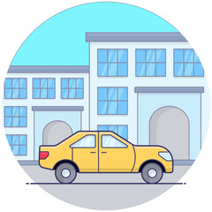 Sticker - Personal Car Vector 