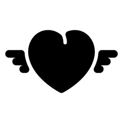 Sticker - Love Angel Vector 