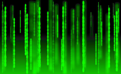 Wall Mural - Binary data stream