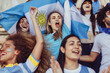 © Jacob Lund - Females from Argentina cheering in fan zone