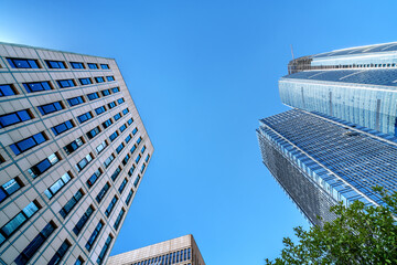 Wall Mural - Modern skyscrapers in the business district, Guiyang, China.