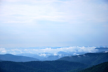 Naklejka na meble Landschaft am Blue Ridge Parkway, North Carolina