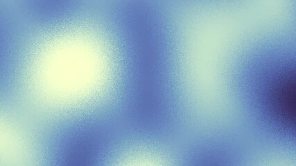 Leinwandbilder - Moving geometric shapes. Blue blurred noise background. Seamless looping footage.