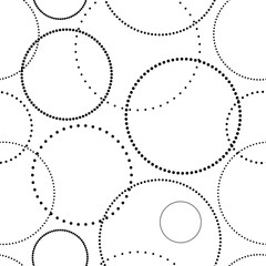 Wall Mural - points seamless pattern. dot texture. polka dots background. geometric point. faded dotted halftone.