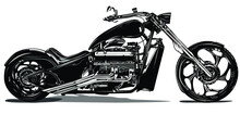 Big Dog Chopper Outlaw Motorcycle