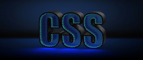 Wall Mural - css acronym (cascading style sheets)
