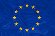© ReallyKunal - Europe Flag waving. National flag of Europe with waves and wind. Official colors and proportion. European EU Flag