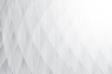 Abstract geometric white and gray color background. Vector, illustration.	