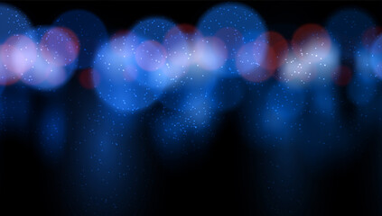 Wall Mural - abstract bokeh lights background.suitable for a christmas background