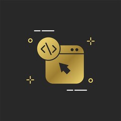 Software developer illustration. Easy to edit with vector file. Can use for all your graphic design content. Especially about computer.