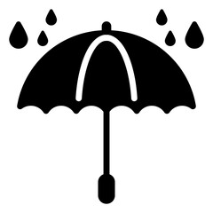 Sticker - Rainy Season Vector 