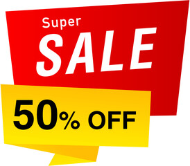 Sticker - Super Sale Tag 